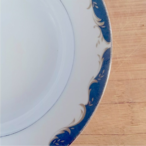 Style House DYNASTY BLUE Fine China SET Of 2 Rim Soup Bowls Japan (circa 1969) - Picture 4 of 4